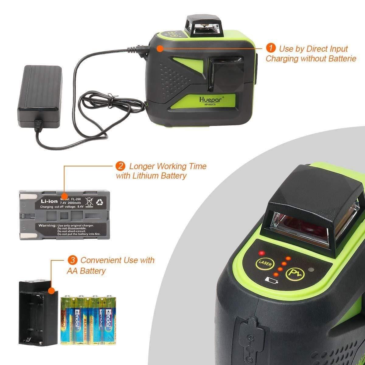 Huepar 602CG Laser Level - Image 7