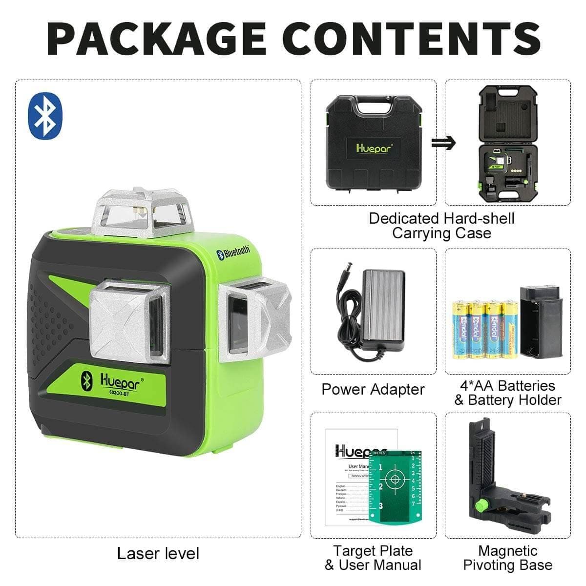 Huepar 603BT-H Laser Level - Image 9