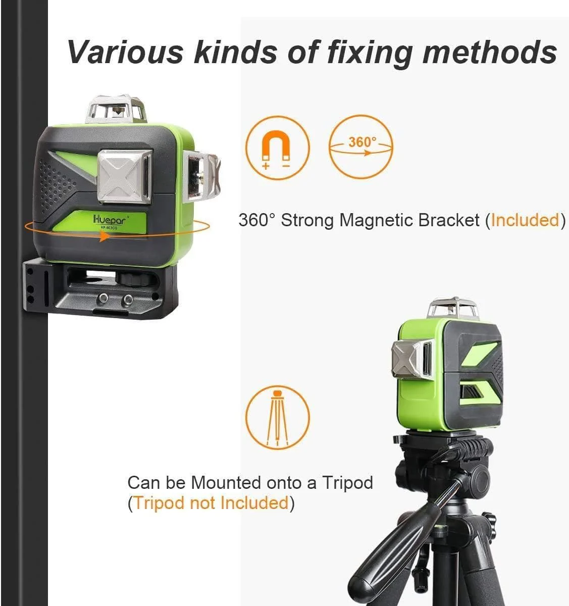 Huepar 603CG-BT Laser Level - Image 7