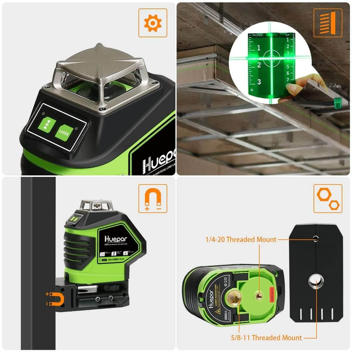 Huepar 621CG Laser Level - Image 3