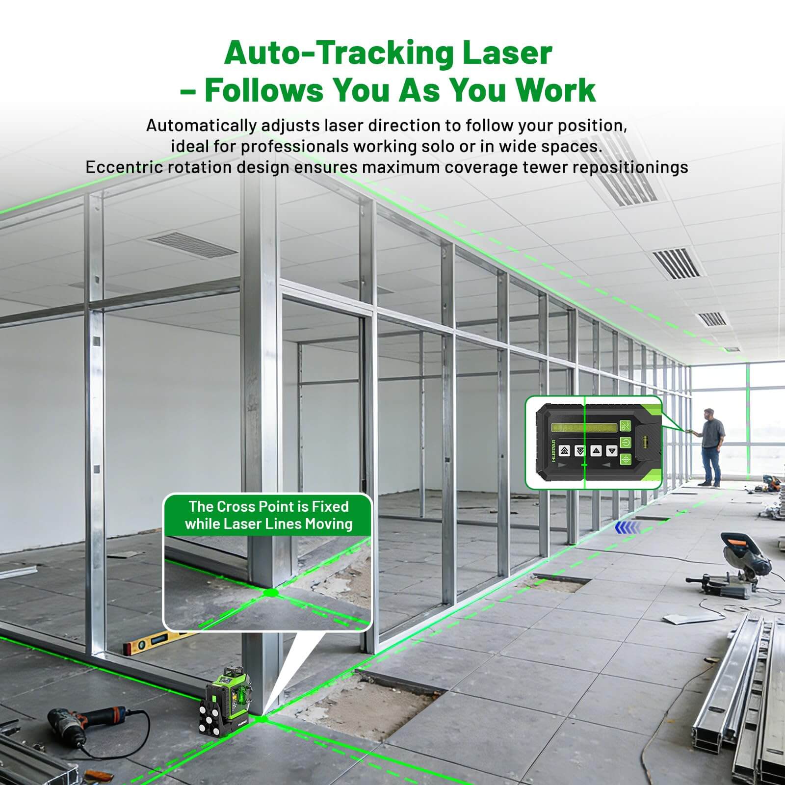 Huepar 703TR Laser Level - Image 2