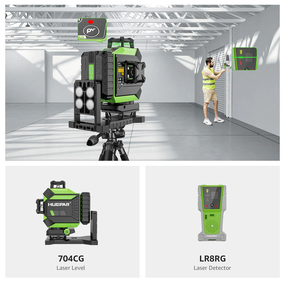 Huepar 704CG Starter Kit