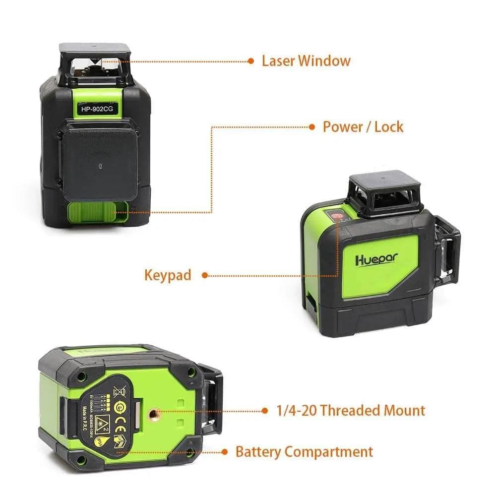 Huepar 902CG Laser Level - Image 6