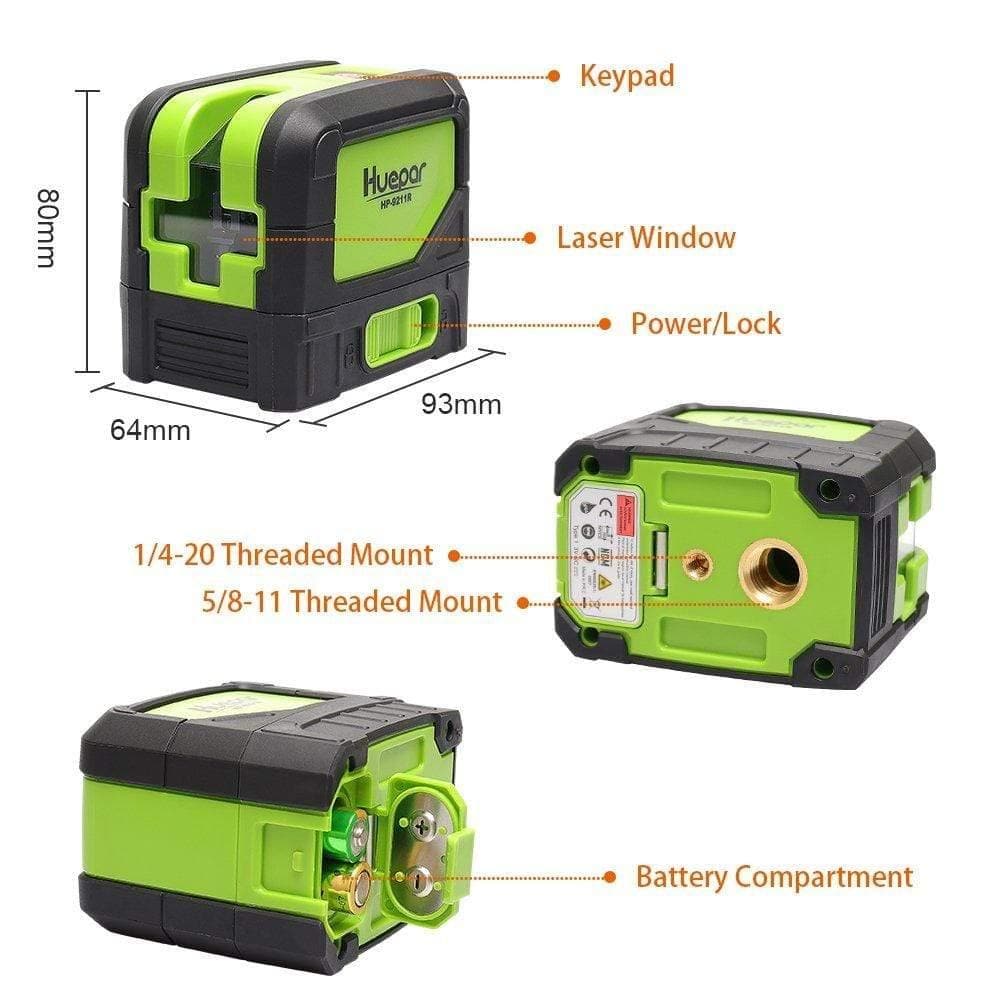 Huepar 9211G Laser Level - Image 5