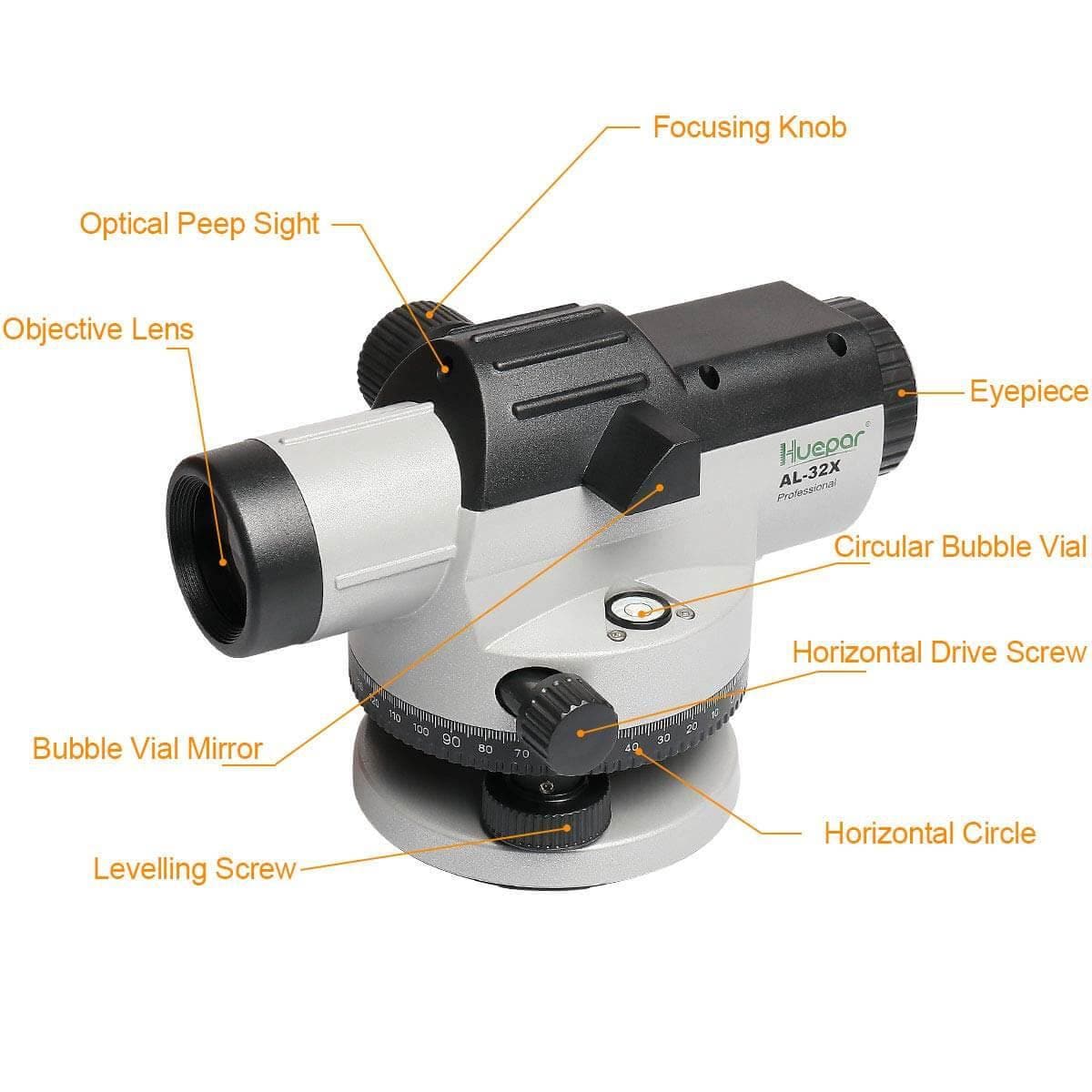 Huepar AL32X - Automatic Optical Level Measuring Tool - Image 3