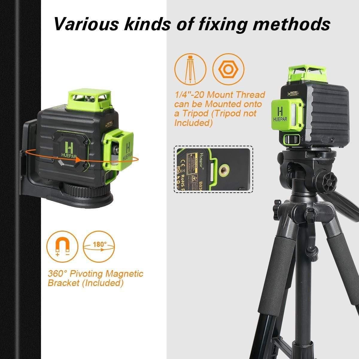 Huepar B02CG Laser Level - Image 6