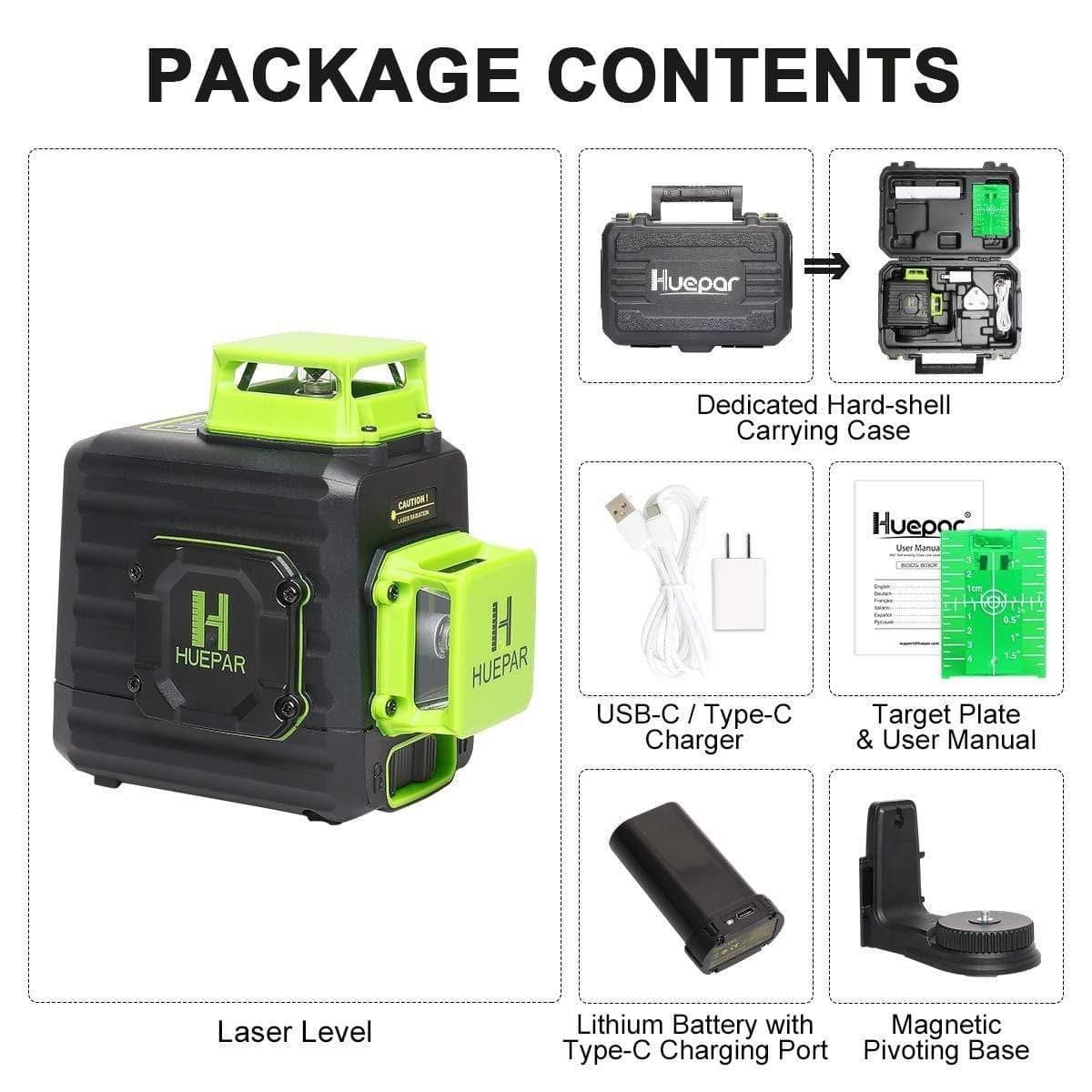 Huepar B02CG Laser Level - Image 8