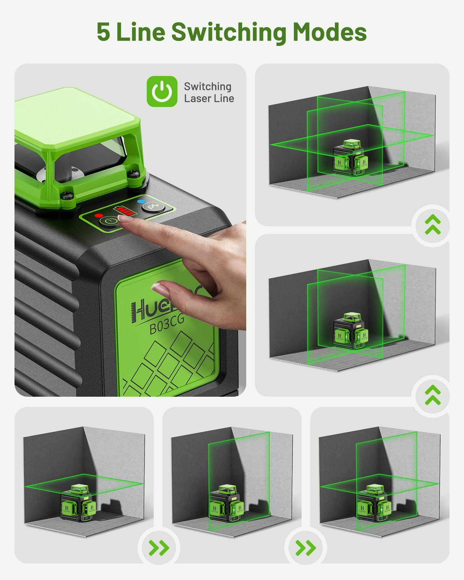 Huepar B03CG Laser Level - Image 3