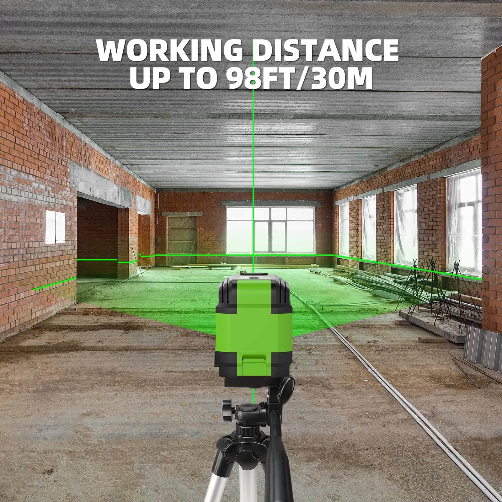 Huepar Green - GK011DGTP Laser Level - Image 4
