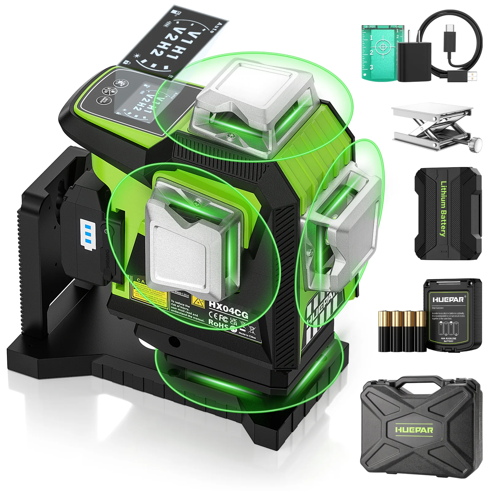 Huepar HX04CG Laser Level - Image 10