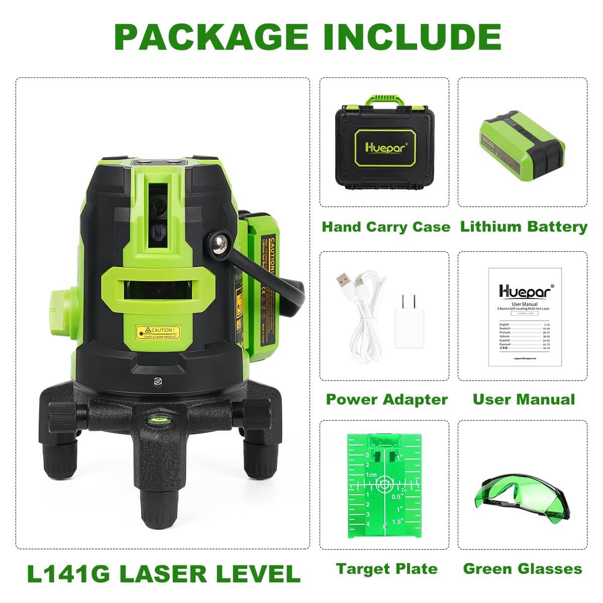 Huepar L141G Laser Level - Image 3