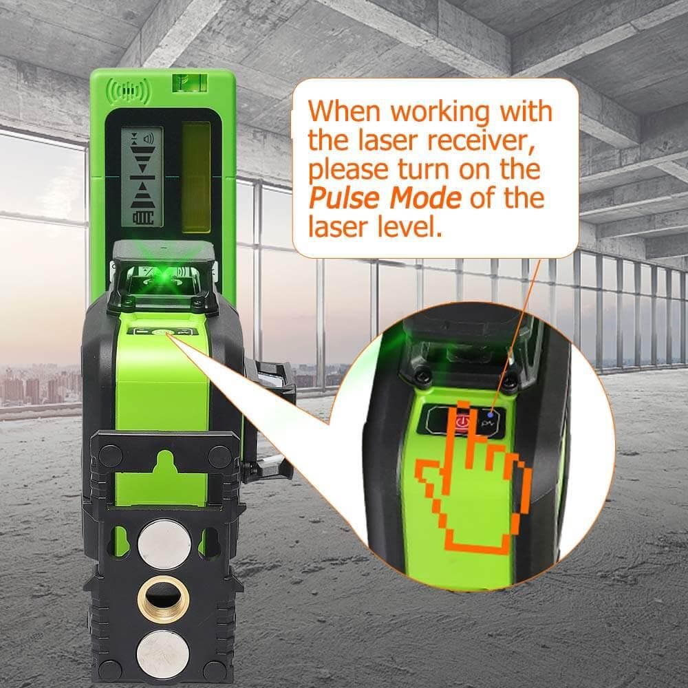Huepar LR5RG -  Laser Detector/Line Laser Receiver - Image 5