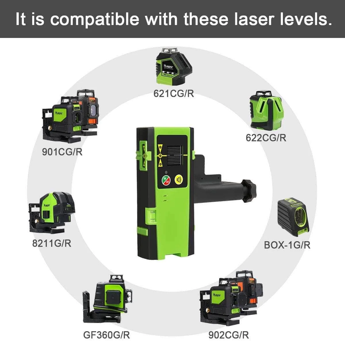 Huepar LR6RG - Laser Detector/Line Laser Receiver - Image 3