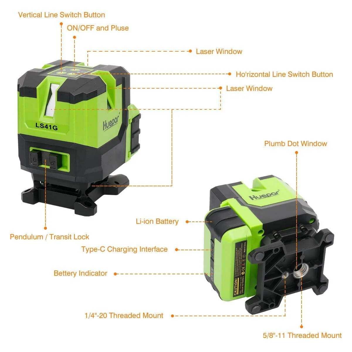 HUEPAR LS41G Laser Level - Image 3