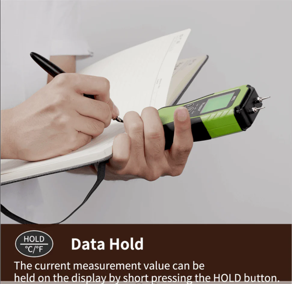 Huepar M01 - Digital Wood Moisture Detector - Image 3