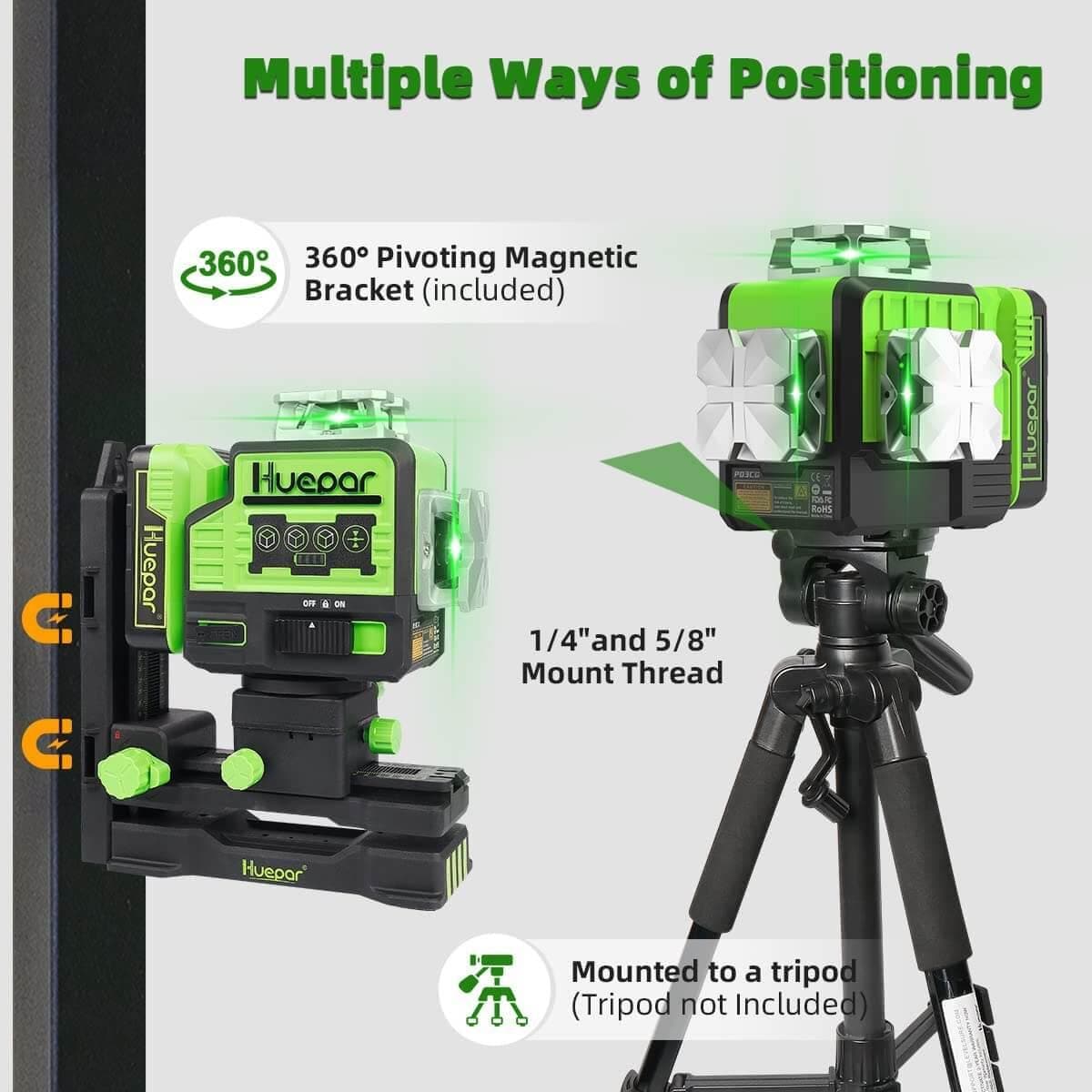 Huepar P03CG Laser Level - Image 6