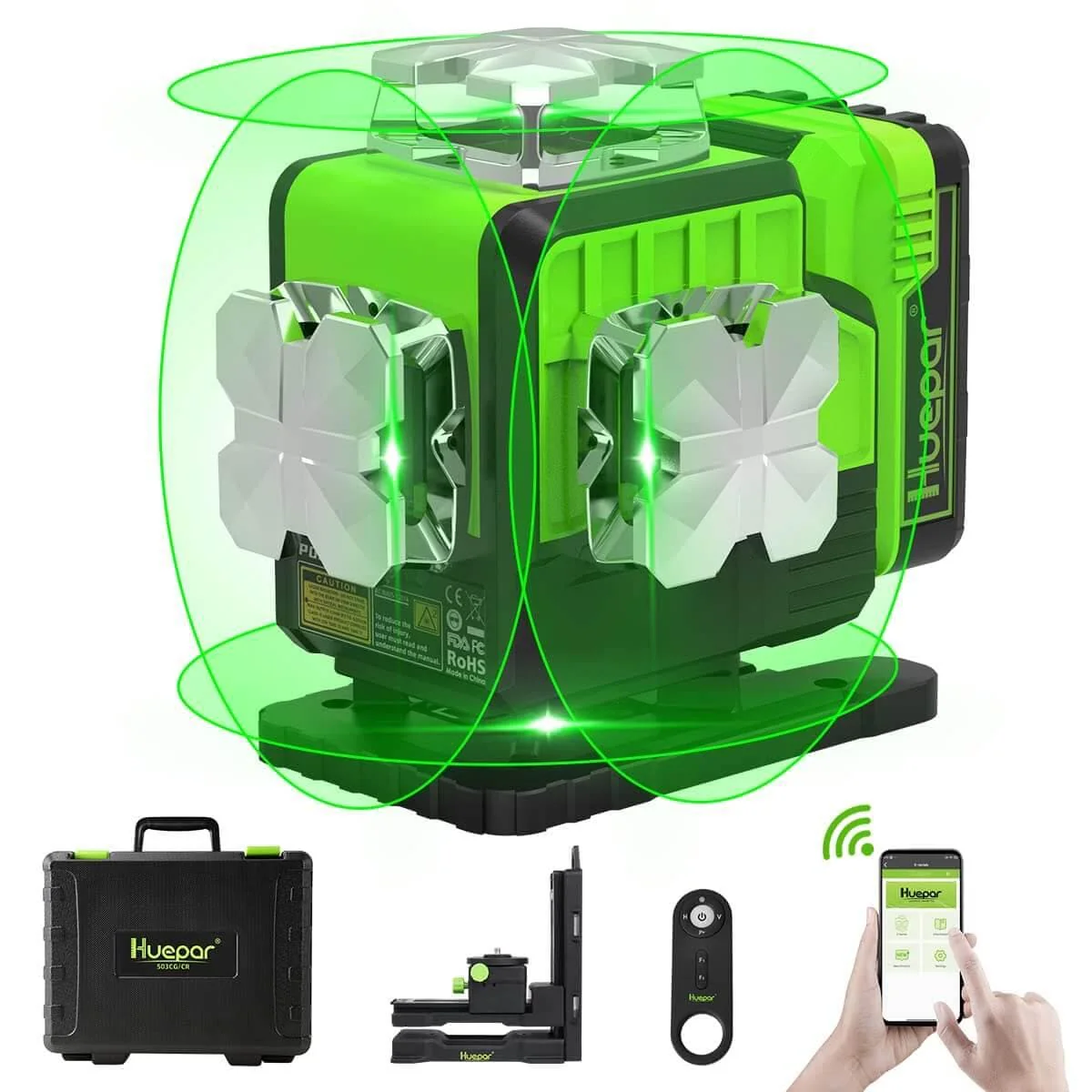 Huepar P04CG Laser Level - Image 8