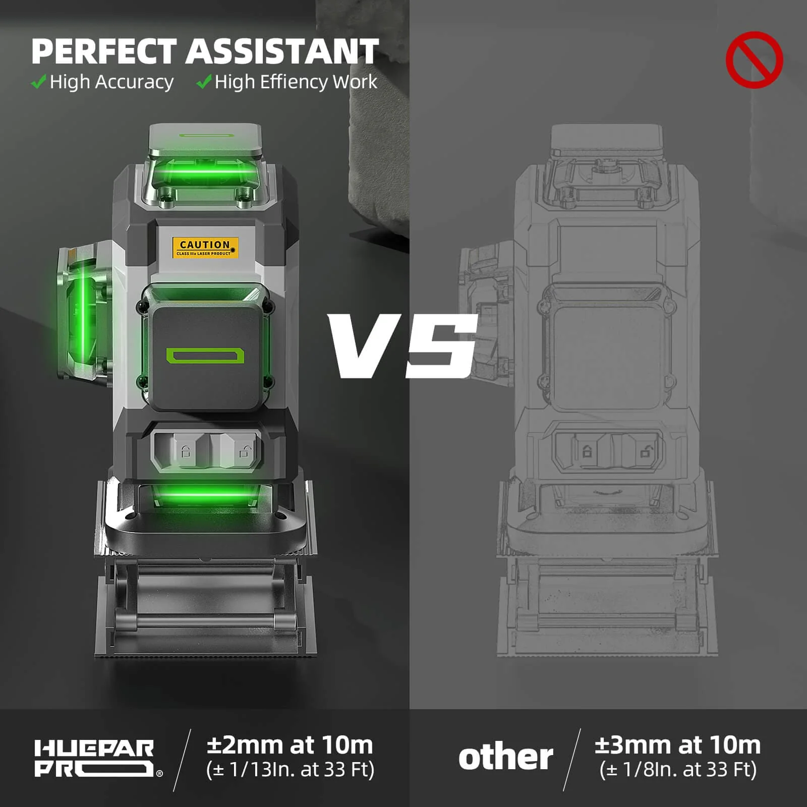 Huepar Pro ZK04CG Laser Level - Image 4