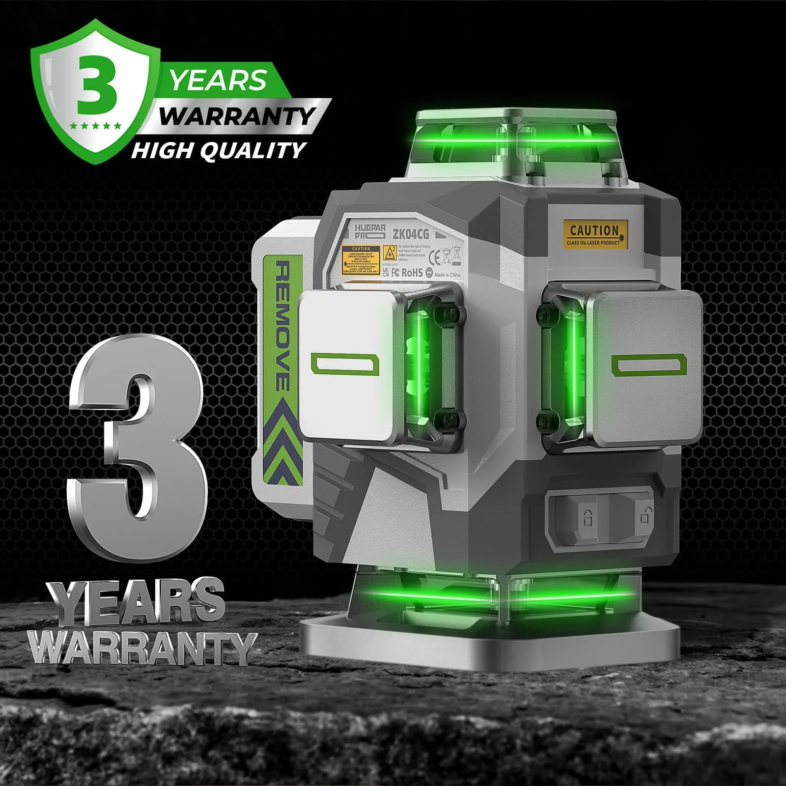 Huepar Pro ZK04CG Laser Level - Image 6