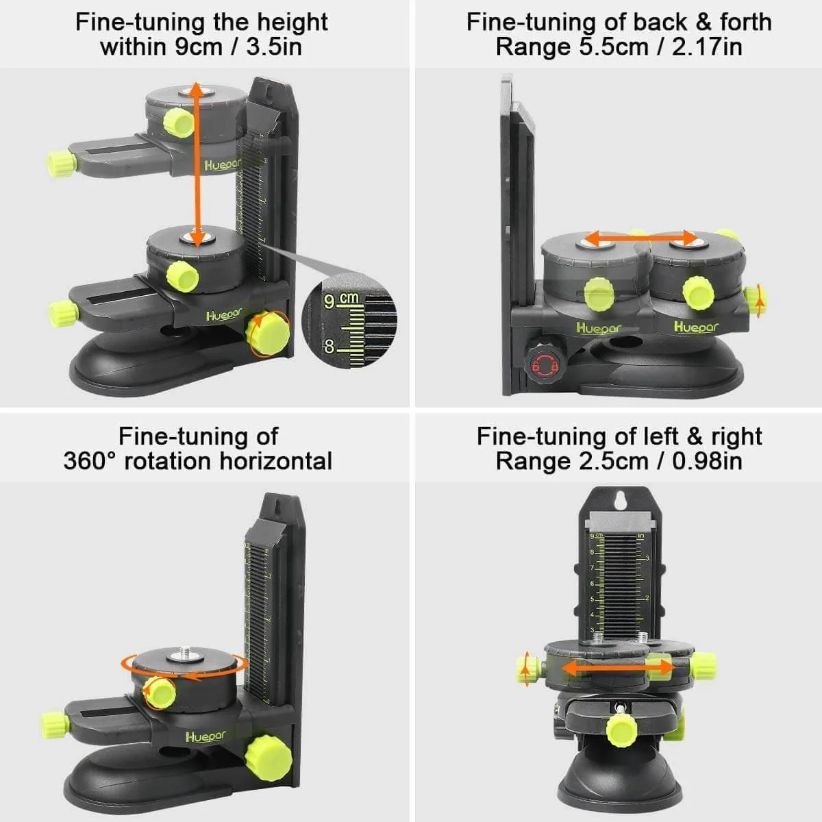 Huepar PV10+ Fine-tuning Bracket Adapter - Image 4