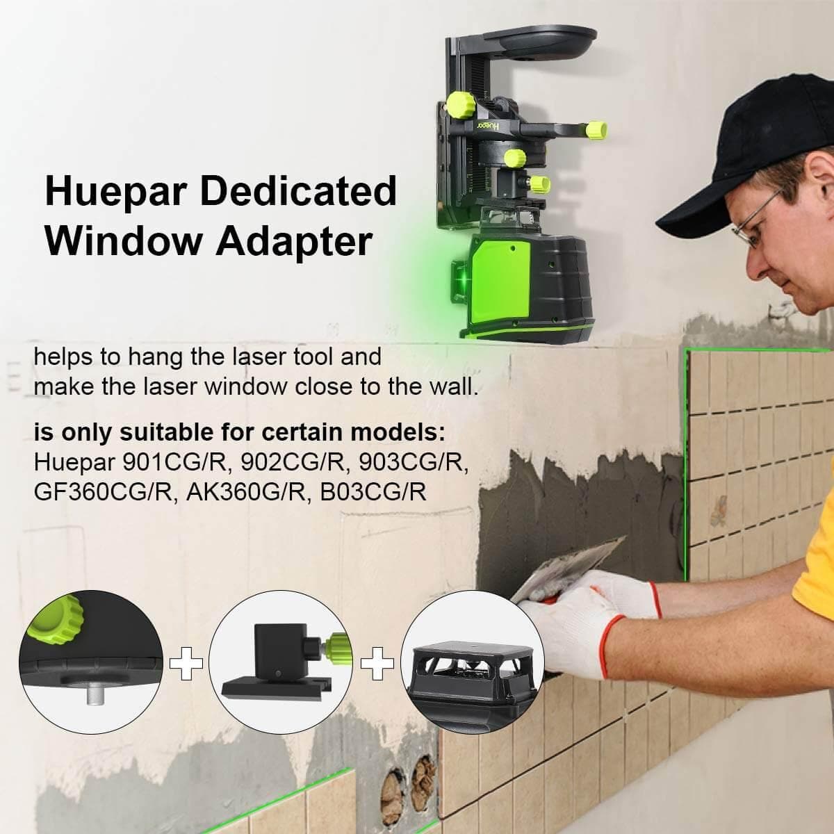 Huepar PV10+ Fine-tuning Bracket Adapter - Image 7