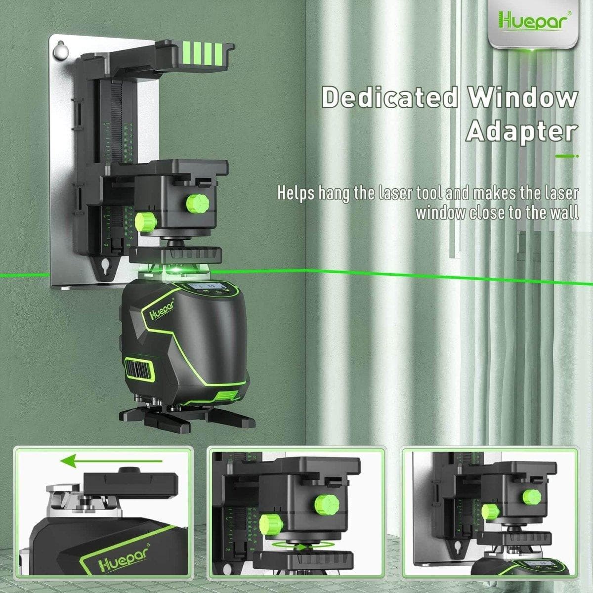 Huepar PV11+ Fine tuning Bracket Adapter - Image 6
