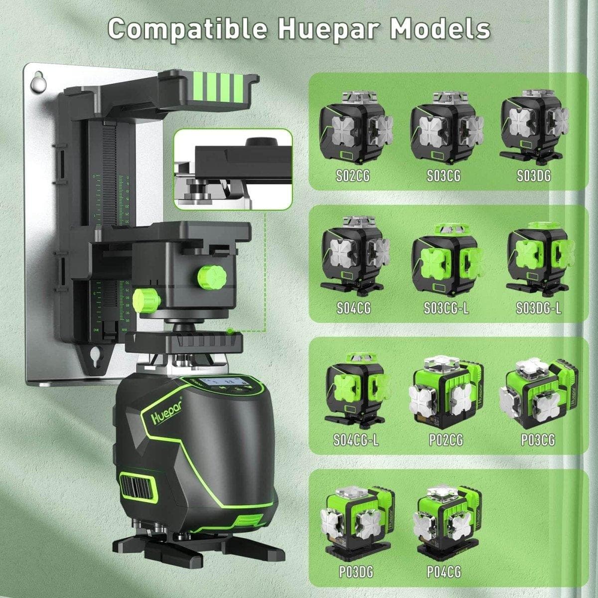 Huepar PV11+ Fine tuning Bracket Adapter - Image 7