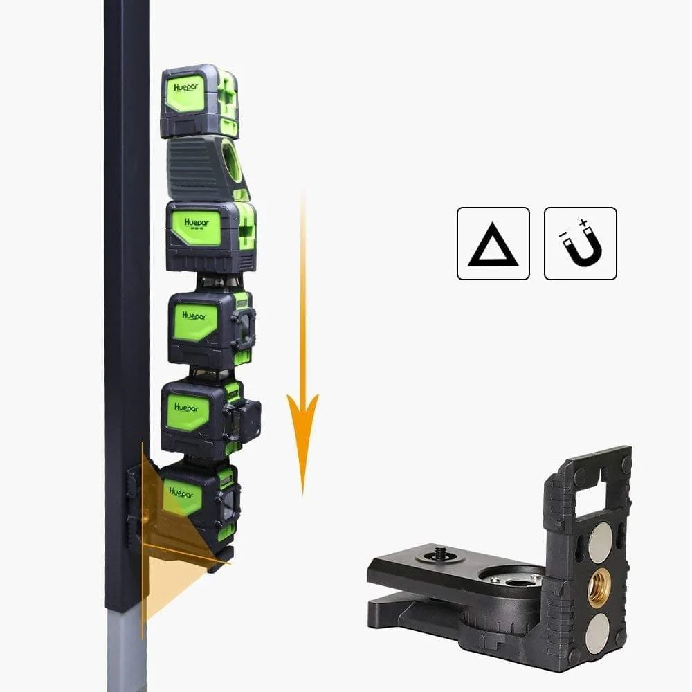 Huepar PV3 - Fine Tuning Bracket Laser Level Adapter - Image 4