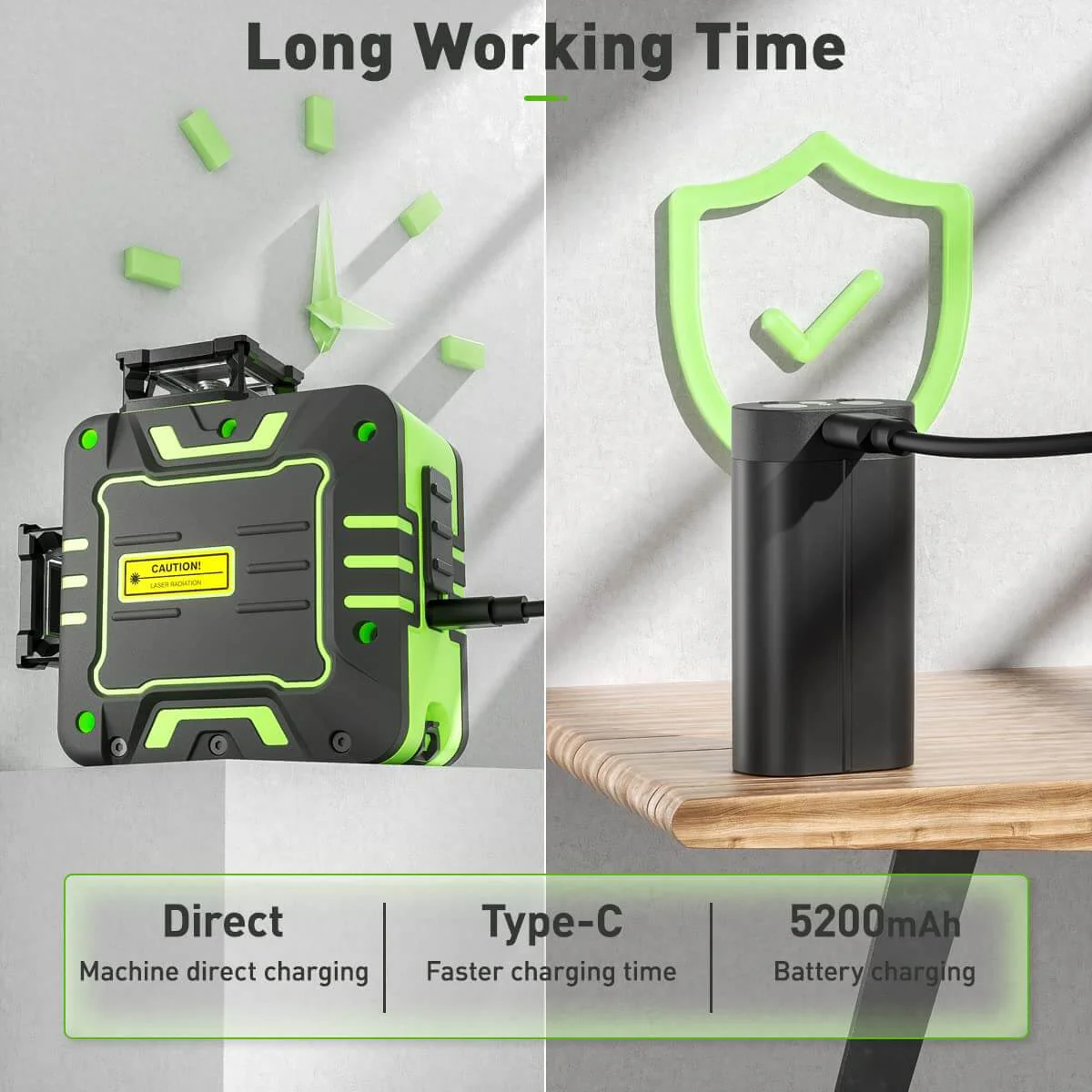 Huepar R03CG Laser Level - Image 2