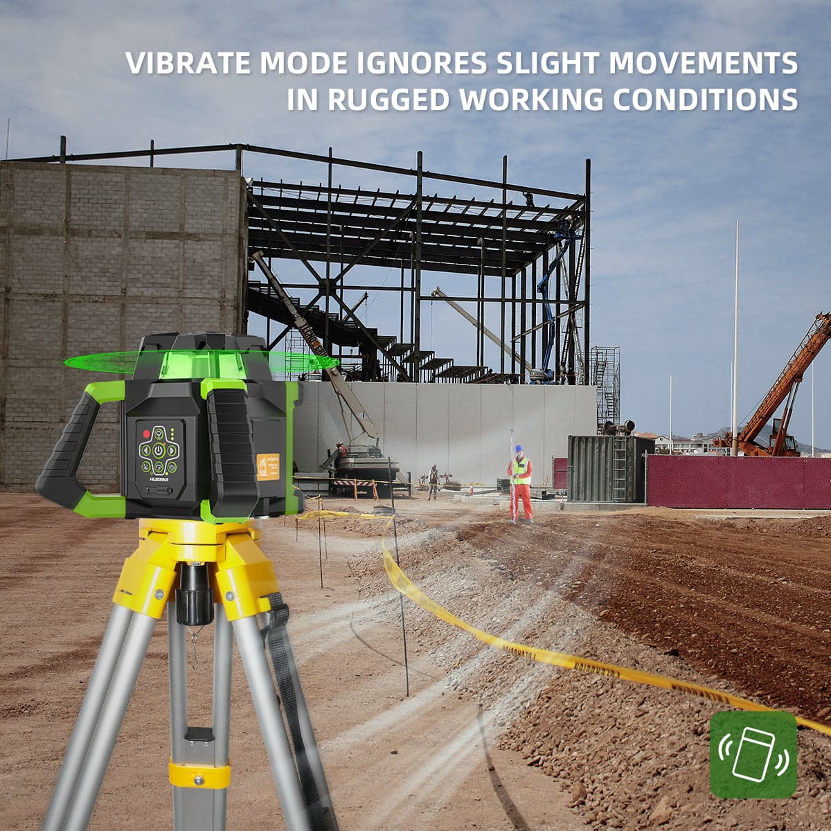 Huepar RL300HVG Laser Level - Image 3