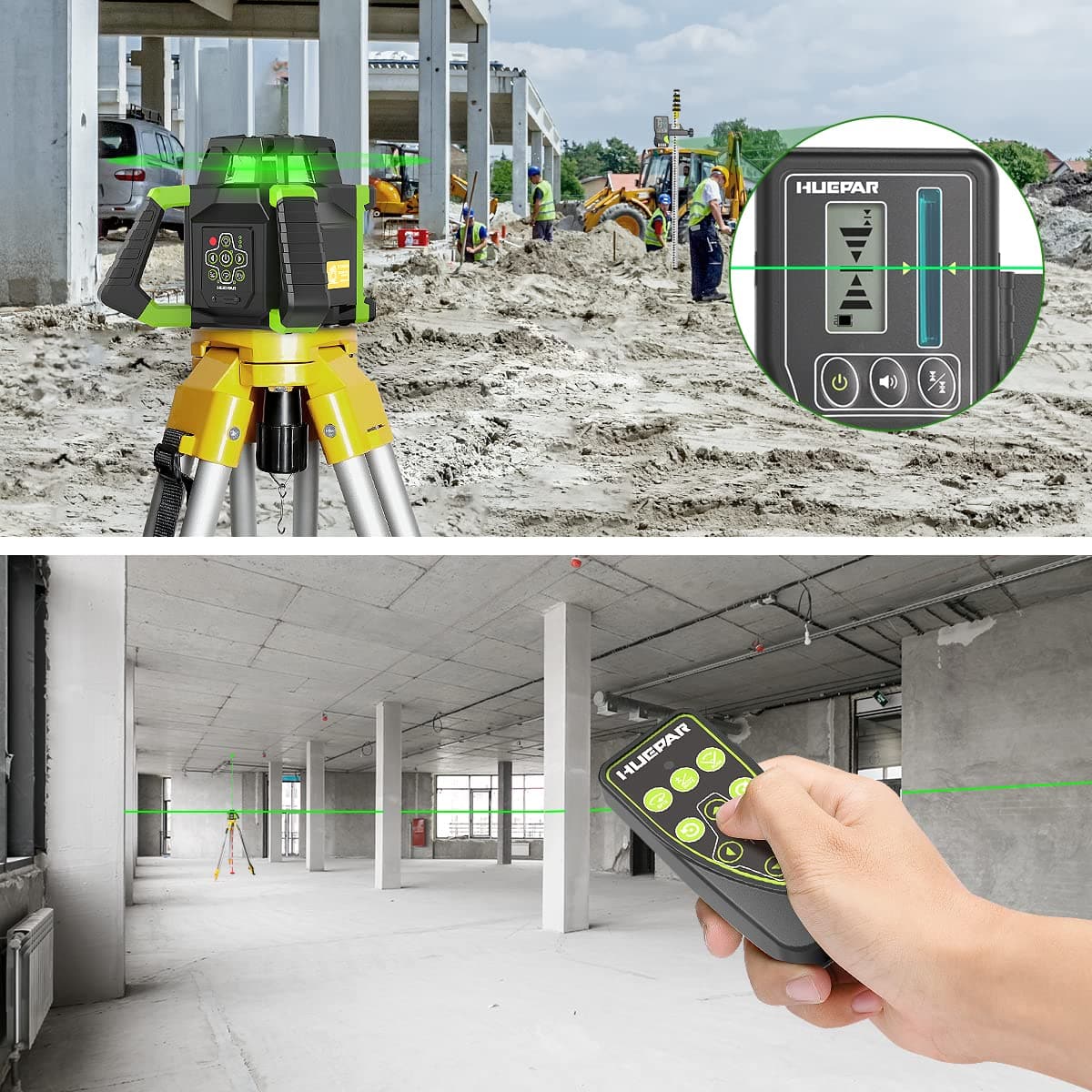 Huepar RL300HVG Laser Level - Image 5