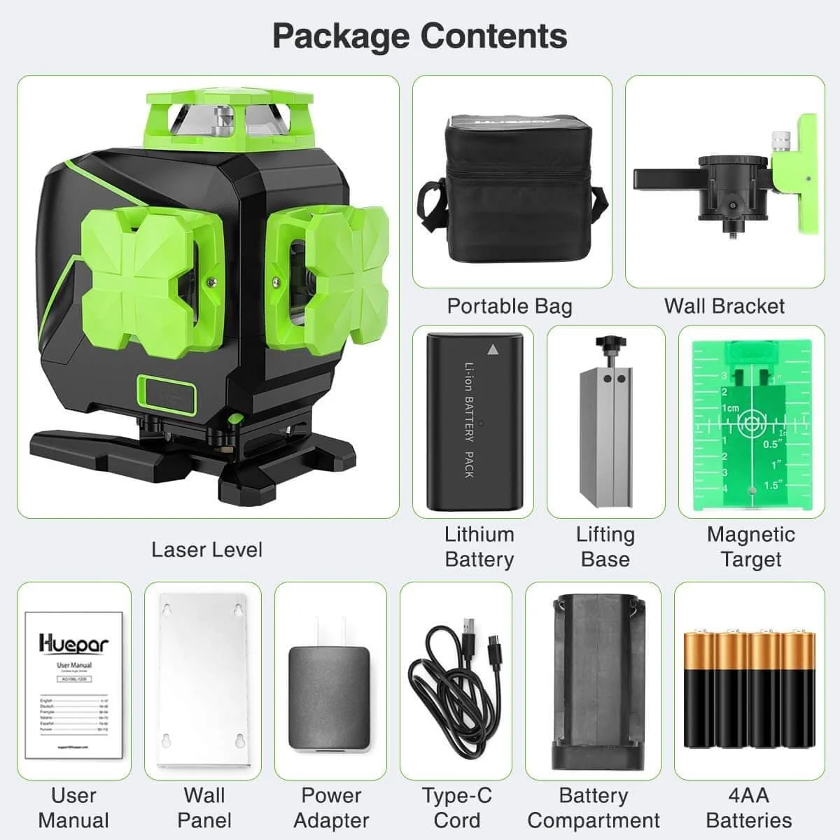 Huepar S04CG-L Laser Level - Image 9