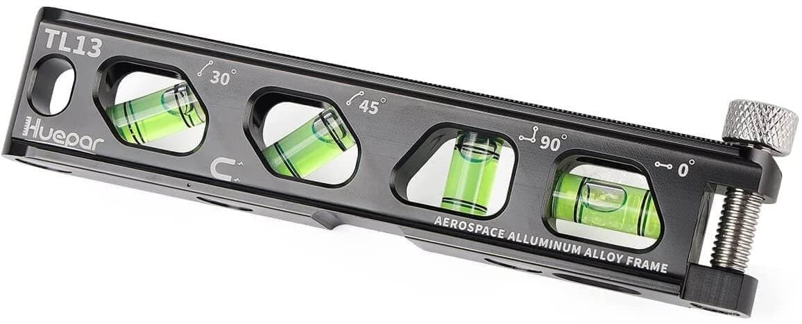 Huepar TL13 - Durable Material Torpedo Level with Easy-to-read high-visibility bubbles - Image 2