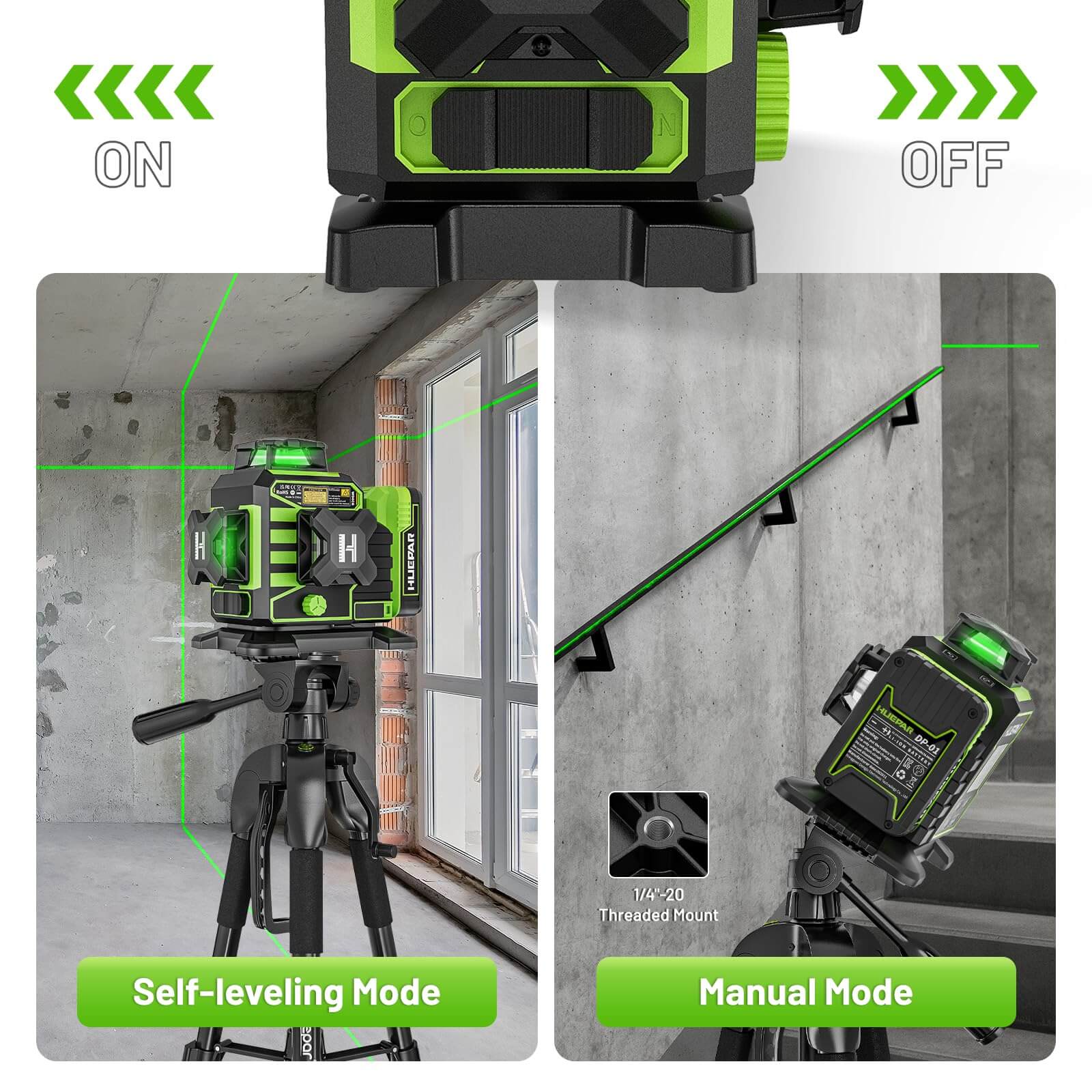 Huepar W03CG Laser Level - Image 8